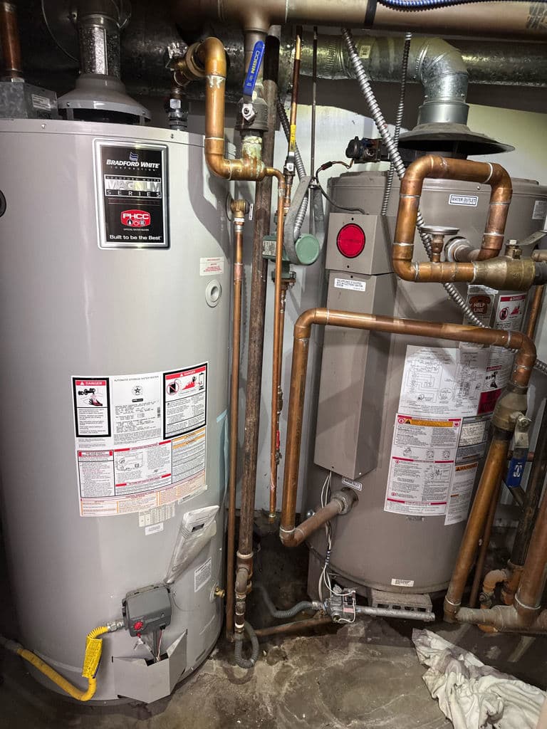 Gallery photos for Commercial Water Heater Replacement with Full System Repipe: Image #1