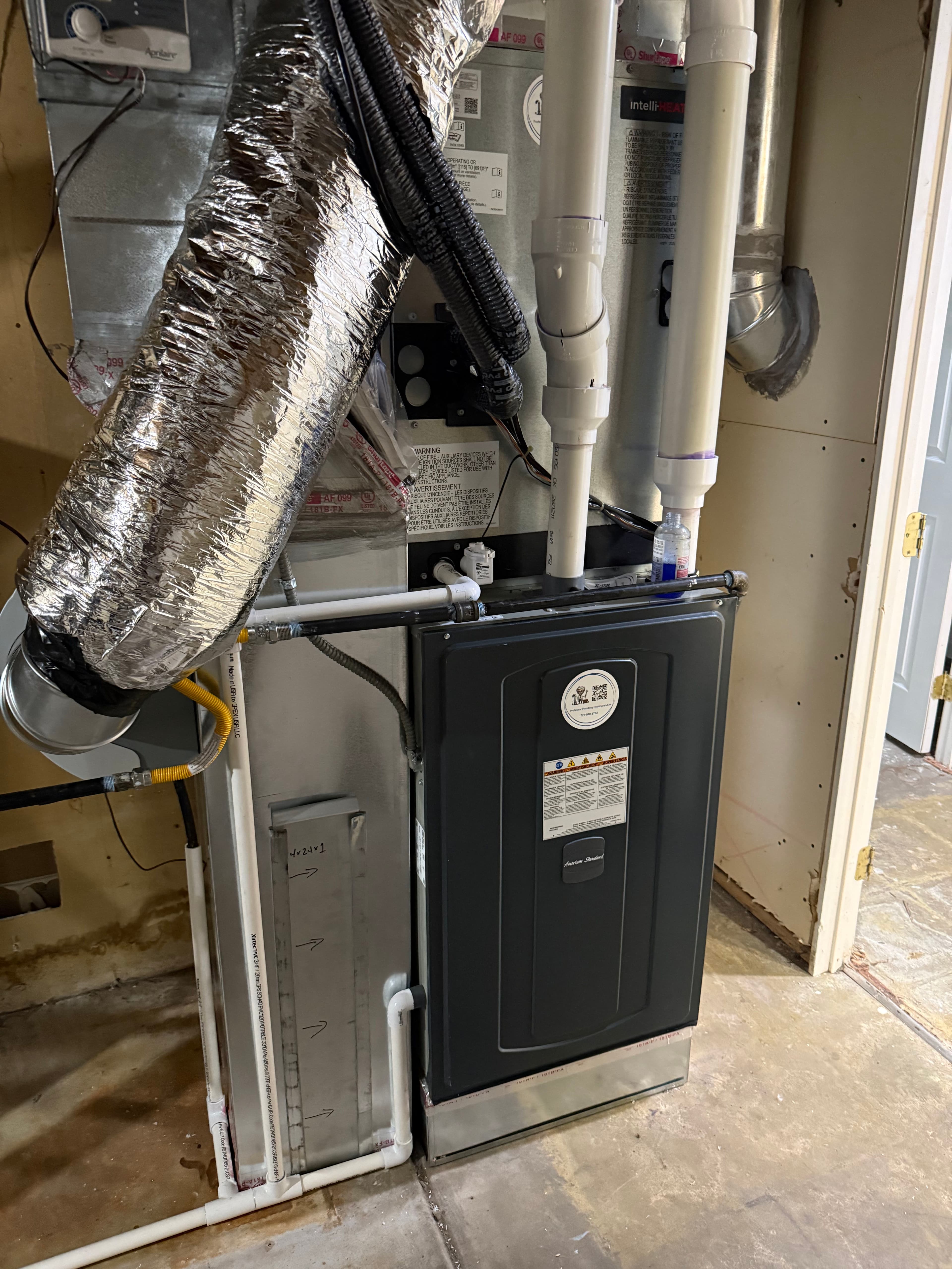 Project Dual Fuel Install with American Standard and Mitsubishi image