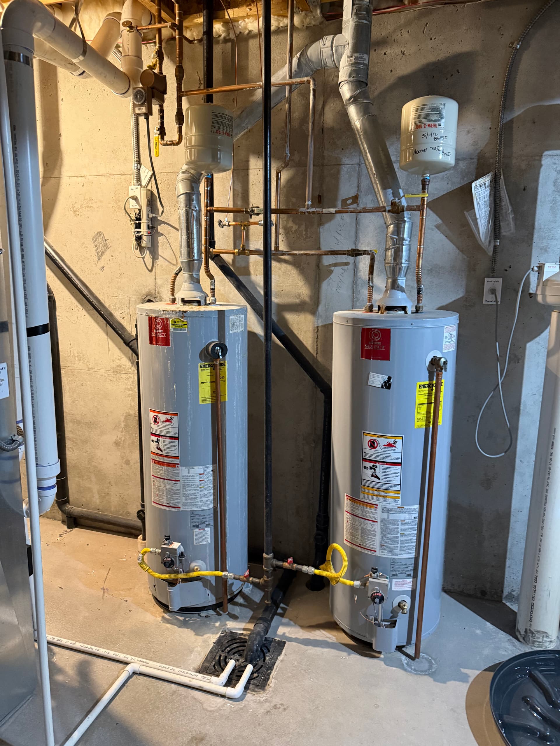 Dual Water Heater Replacement Done Right image