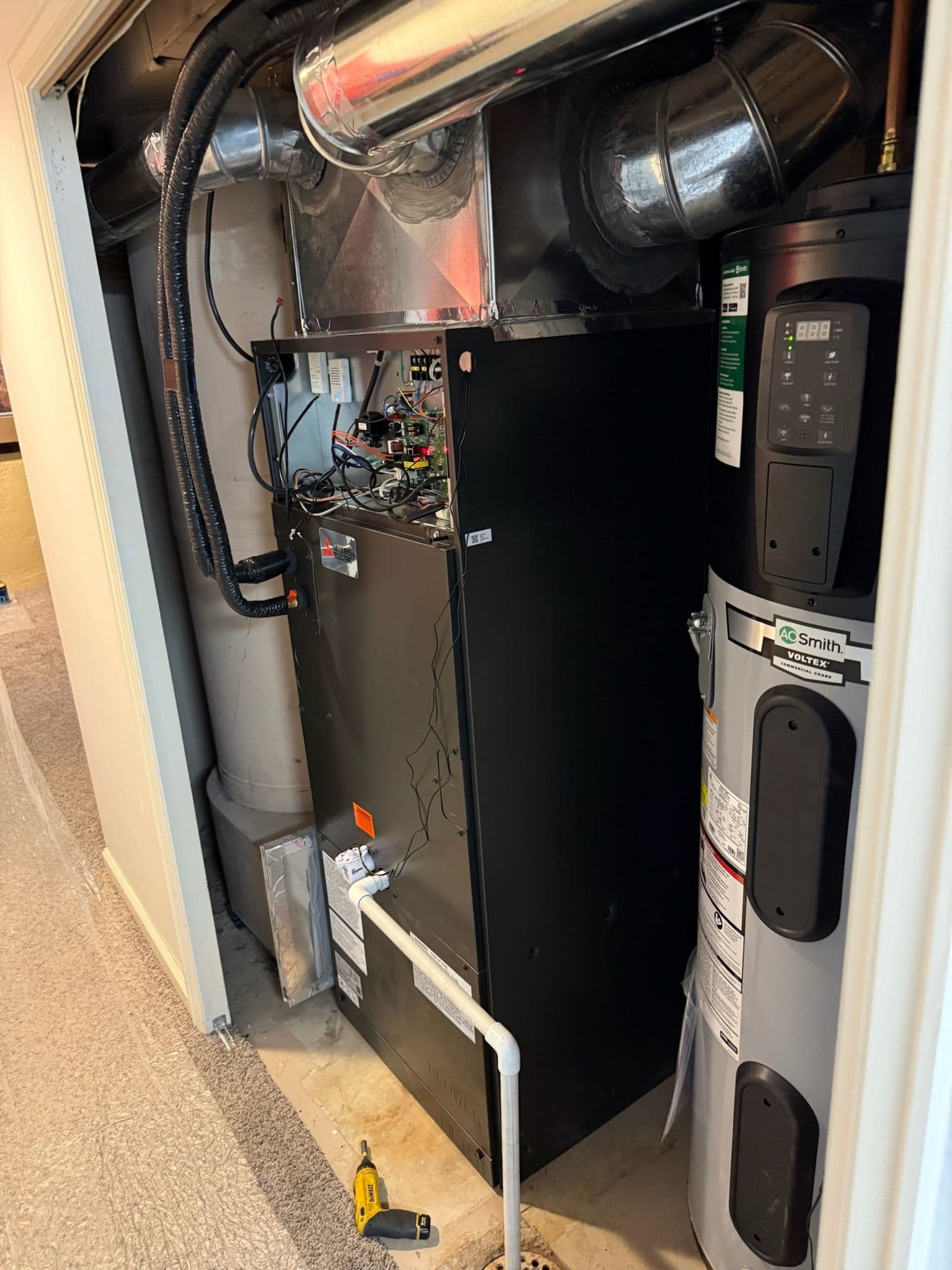Full Home Efficiency with Heat Pump Water Heater and Air Handler
