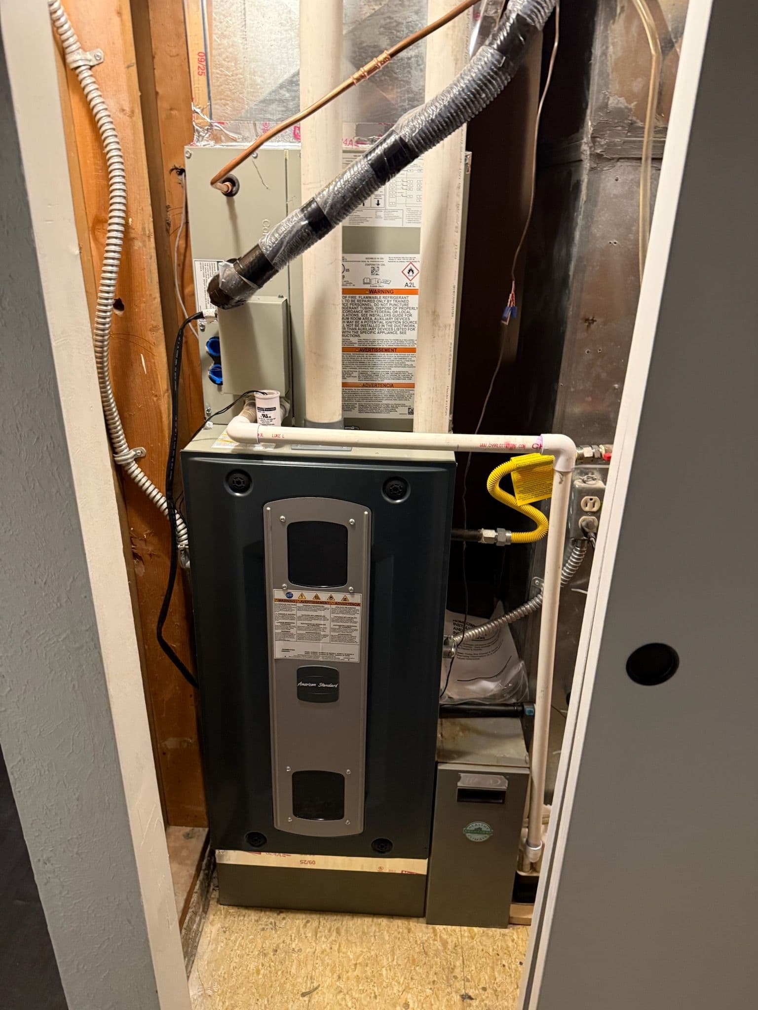 Project Utility Closet Upgrade with American Standard Furnace image
