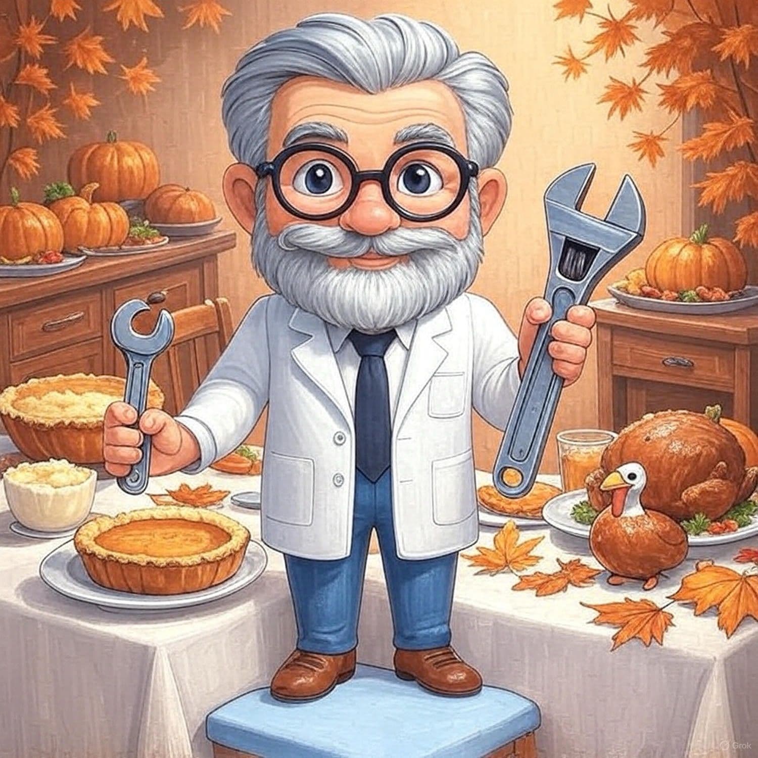 Project Thanksgiving Greetings from Professor Plumbing Heating and Air image