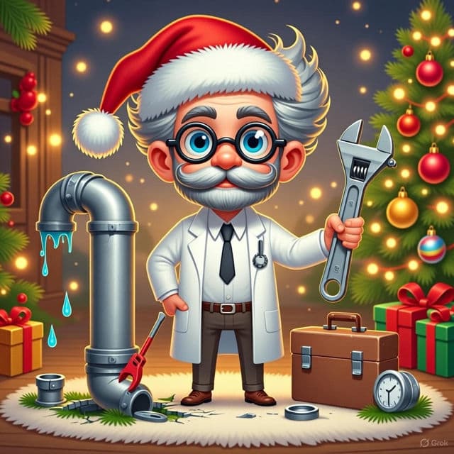 Project Happy Holidays from Professor Plumbing Heating and Air image