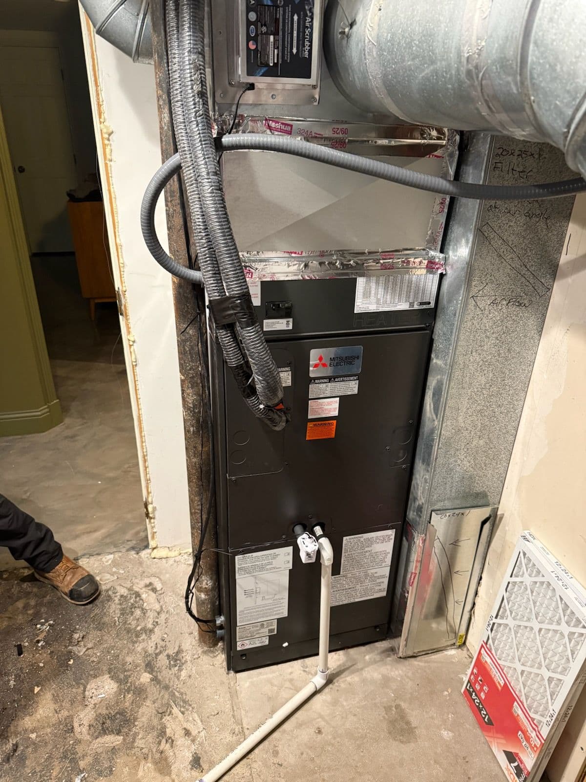 Mitsubishi Heat Pump Installation Enhances Comfort