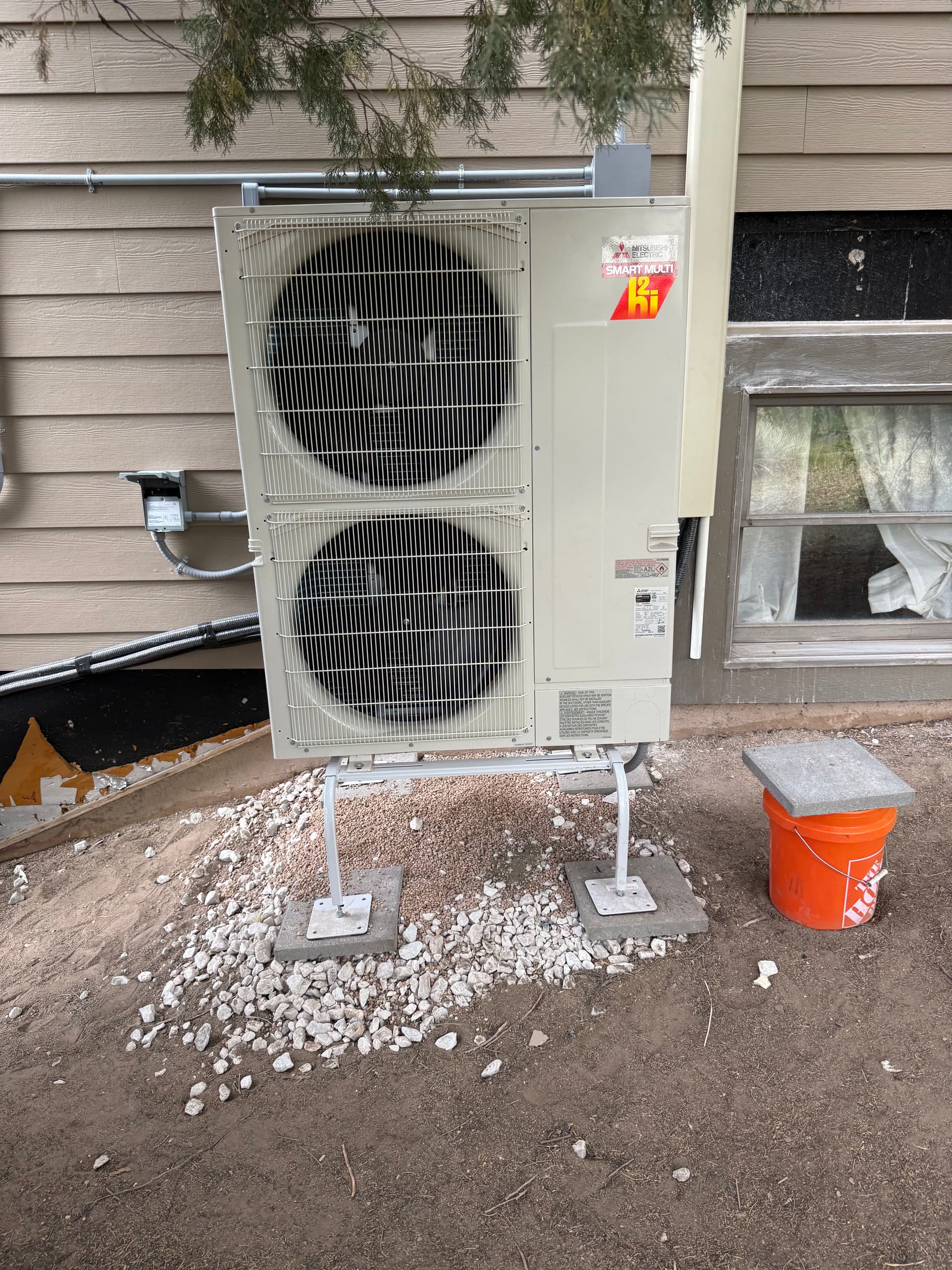 Gallery photos for Mitsubishi Hyper-Heat Ductless Mini Split Systems Done Right: Image #1
