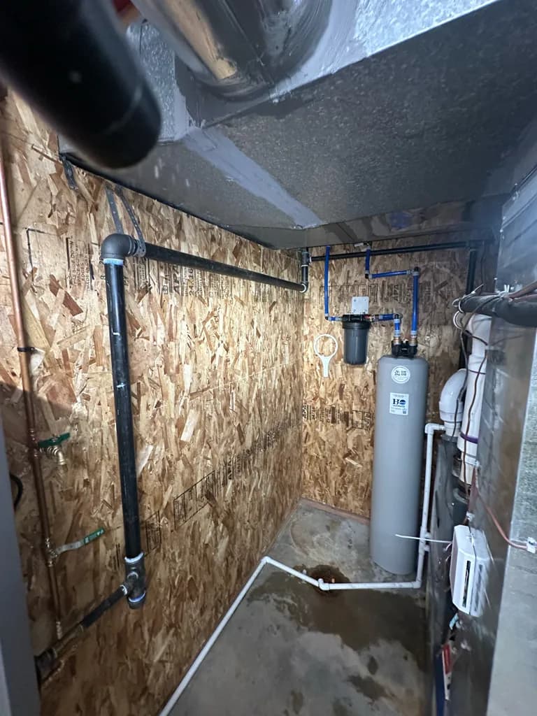 Rinnai Tankless Water Heater, Halo Filter, and Aprilaire Humidifier Install image