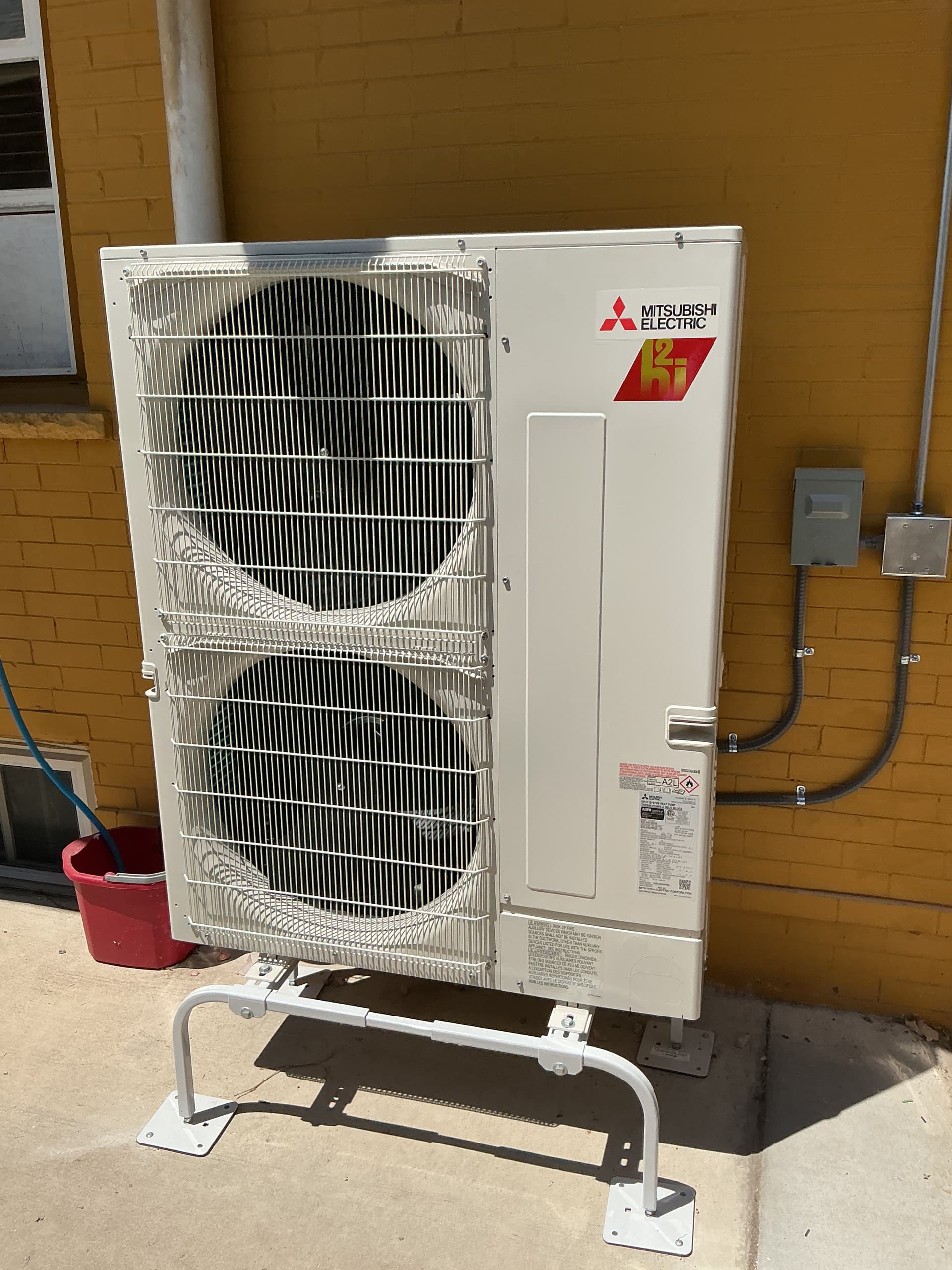 Gallery photos for Mitsubishi Hyper Heat Pump Install Done Right: Image #1