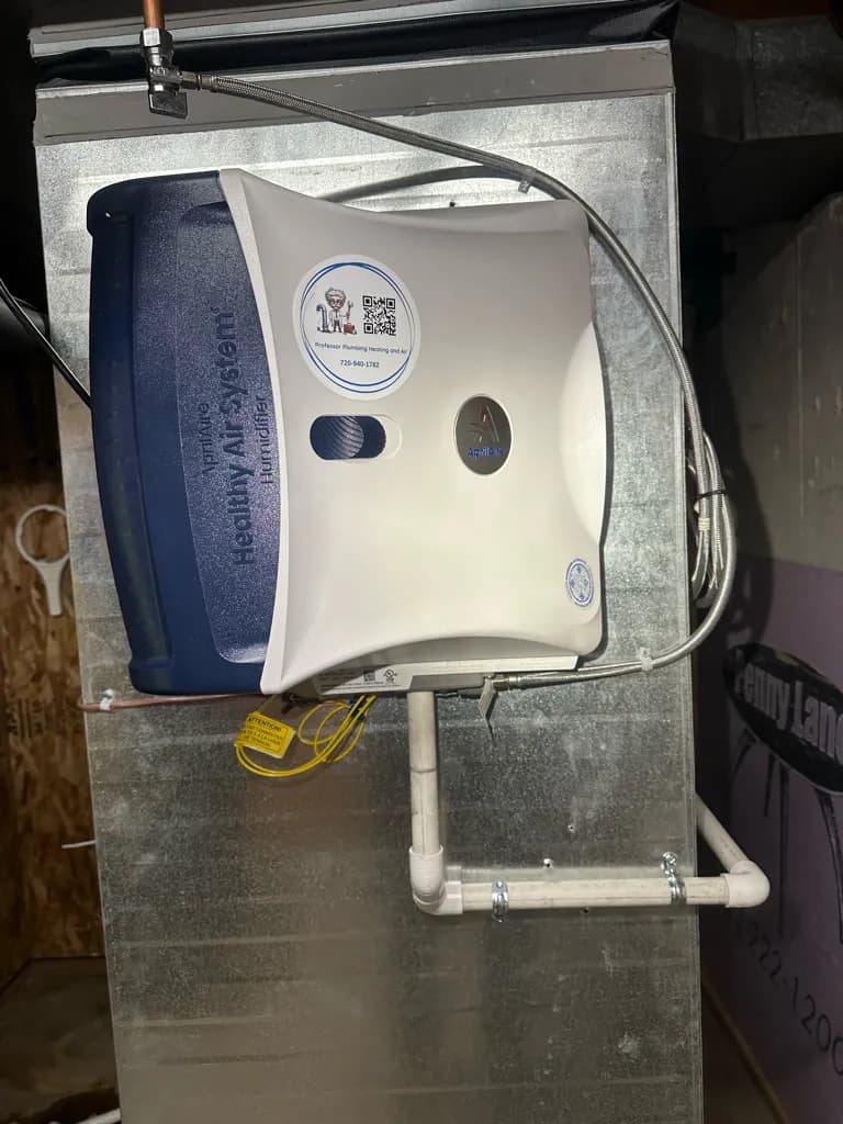 Gallery photos for Rinnai Tankless Water Heater, Halo Filter, and Aprilaire Humidifier Install: Image #2